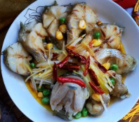 孔雀开屏鱼的做法