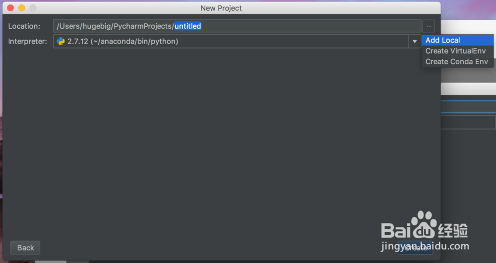 Pycharm Mac开发环境配置
