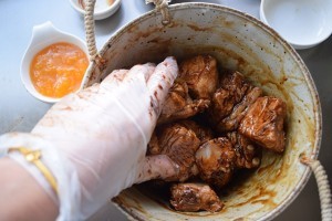 教你做杏子酱烤排骨