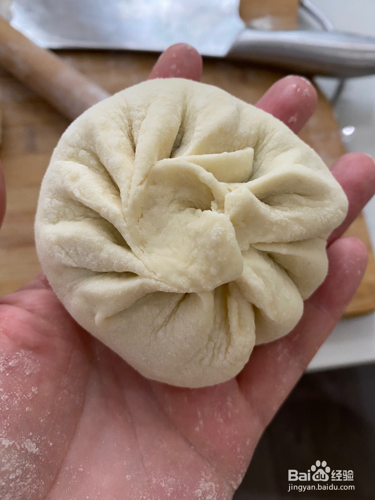 荠菜包子的做法