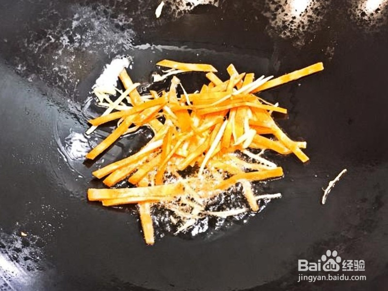 如何做水莲炒金针菇