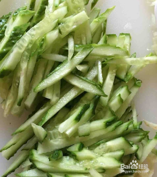 炒土豆黄瓜丝
