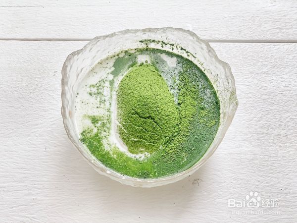 抹茶乳酪冰皮月亮蛋糕