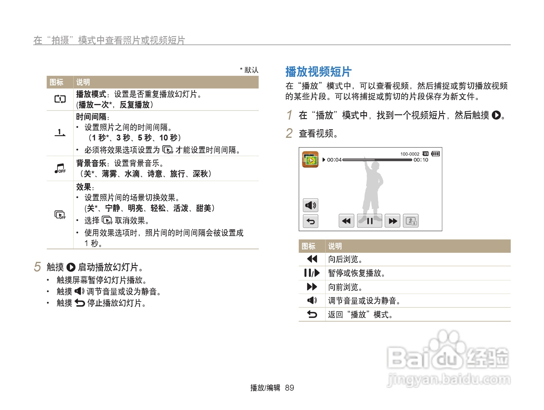 三星ST6500数码相机使用说明书:[9]