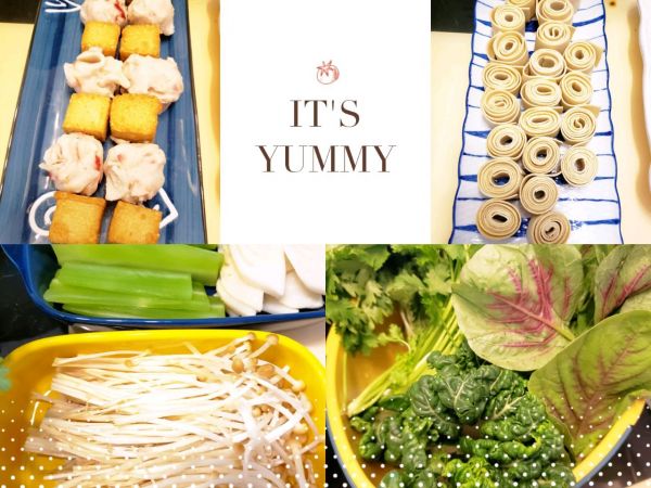 一家人在一起就是要围坐着吃火锅