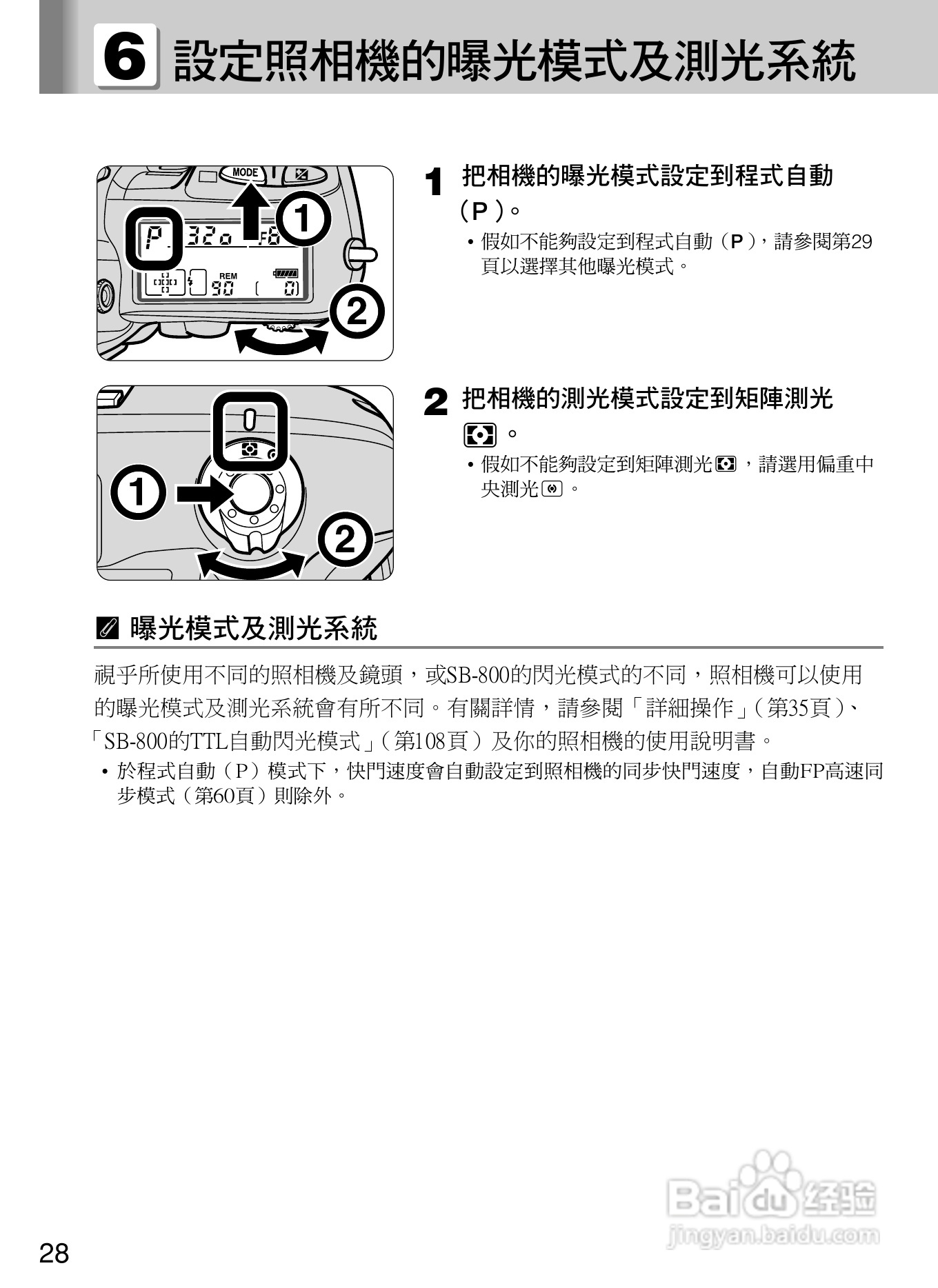 Nikon SB800自动对焦闪光灯使用说明书:[4]