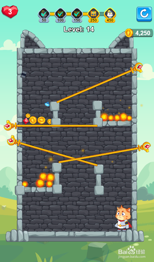 Cat Force的Level：14怎样过关？