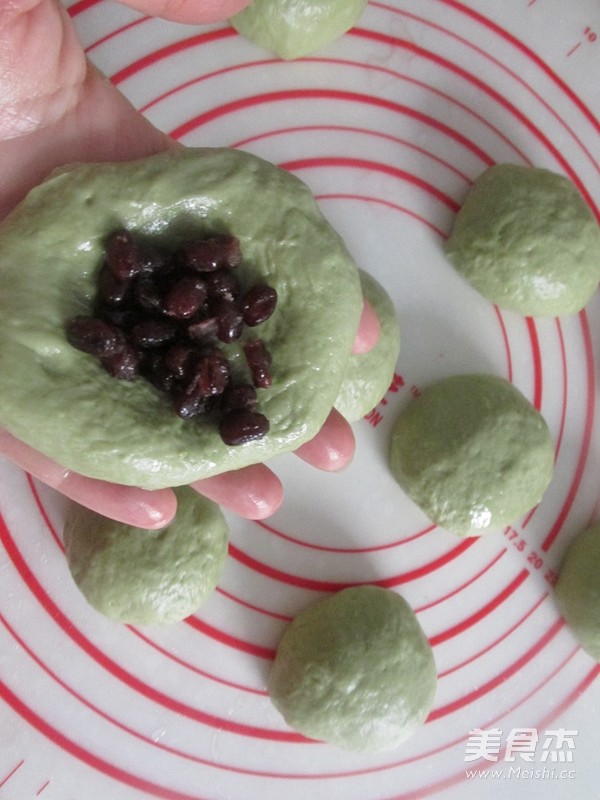 抹茶圣诞树面包