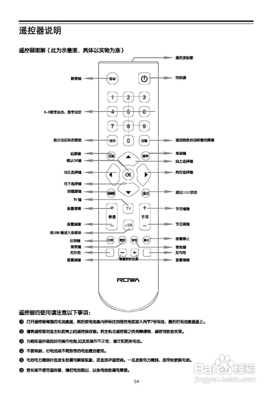 乐华LCD26R16液晶彩电使用说明书