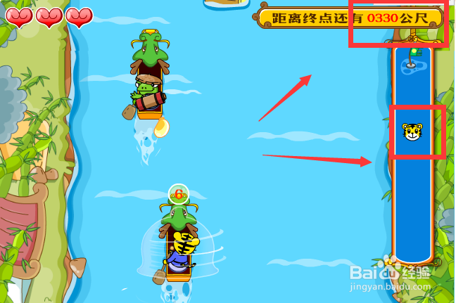 2345小游戏巧虎急速滑龙舟怎么玩