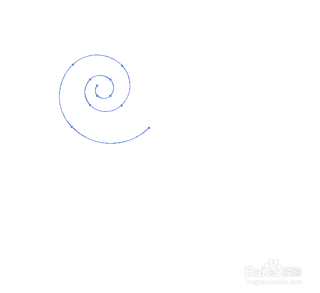 AI中的螺旋线怎么操作呢？