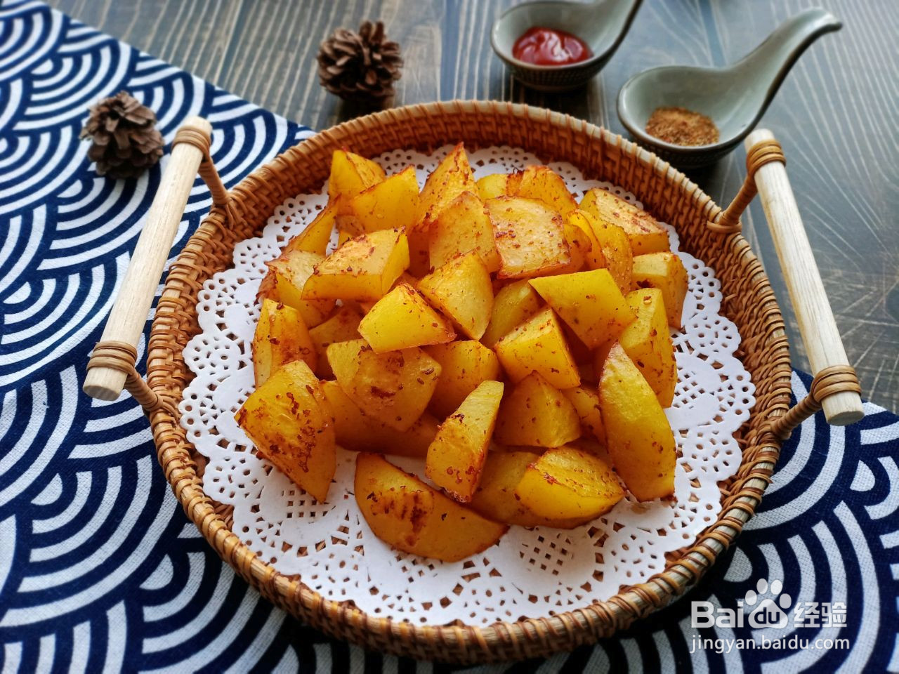 奥尔良烤薯角的做法