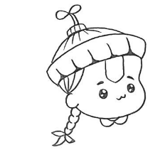 怎么画小僵尸僵小鱼简笔画