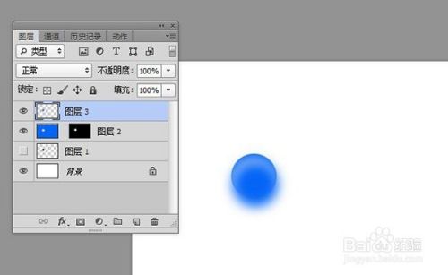 ps教程:ps制作彩色透明水滴