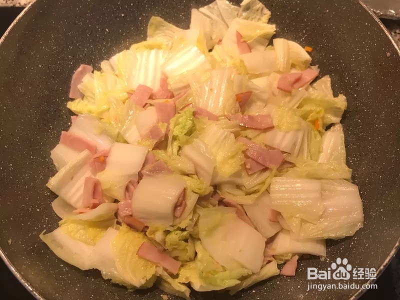 奶油焗白菜的做法