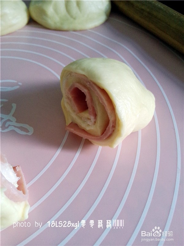 【美味调料面包】培根面包卷