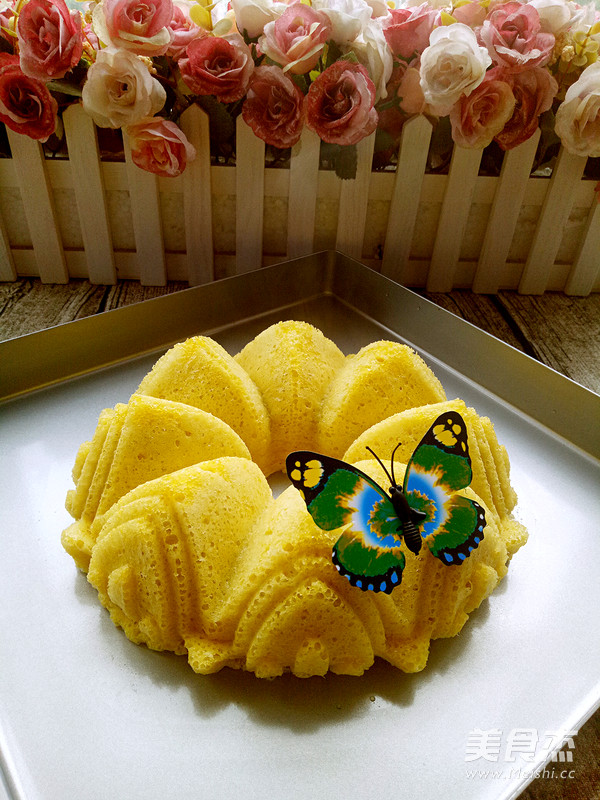 皇冠蒸蛋糕的做法