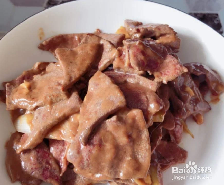 补血明目的爆炒猪肝，不柴不粉无腥味