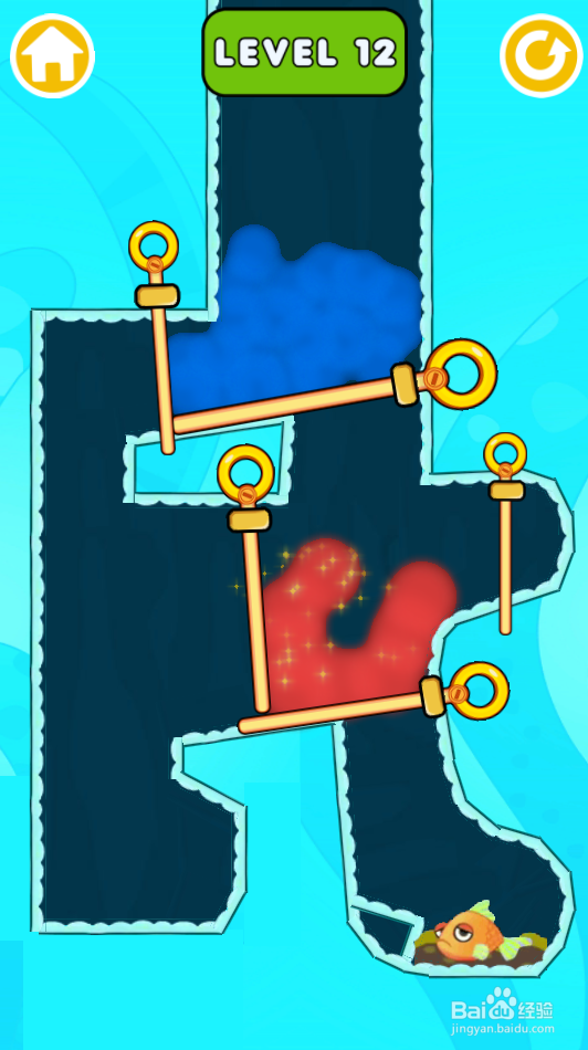 Save The Fish 2的LEVEL 12如何过关？