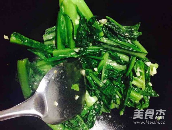 蒜蓉唛菜的做法