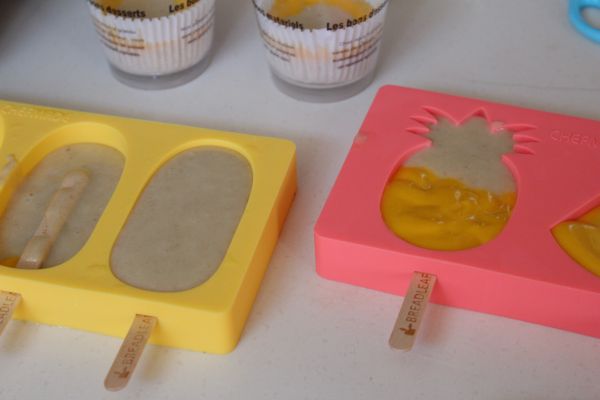 芒果香蕉椰奶冰棒