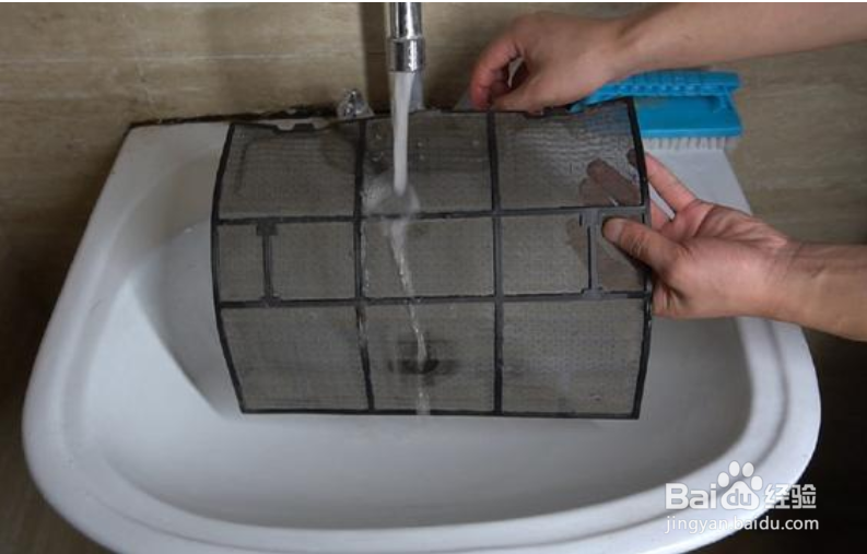 美的高能星空调怎么拆过滤网