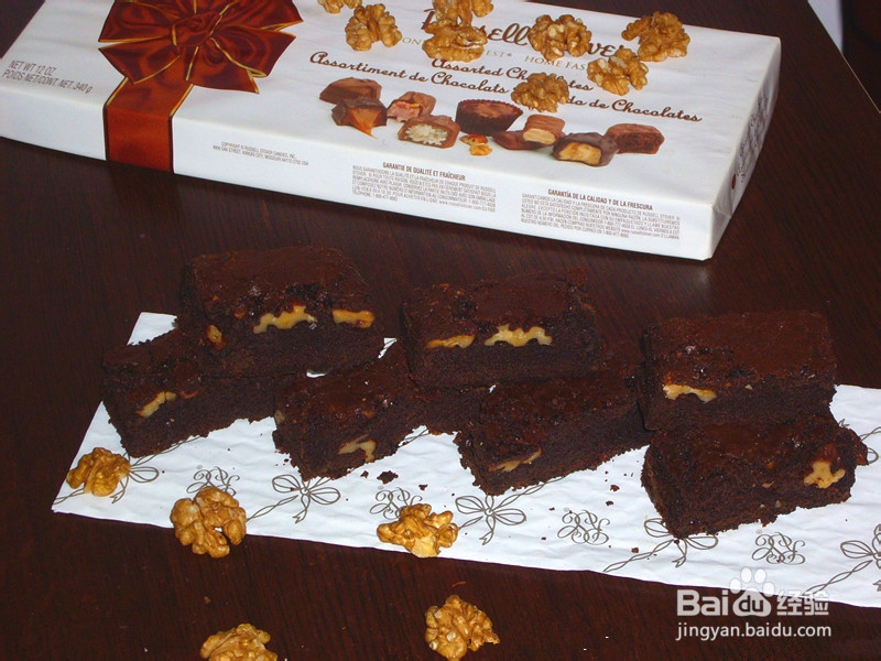 补充热量过暖冬---布朗尼蛋糕