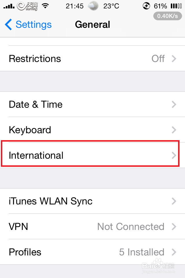 iPhone手机，苹果手机英文设置中文教程