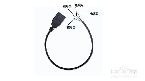 Usb4根线怎么接成2根 百度经验