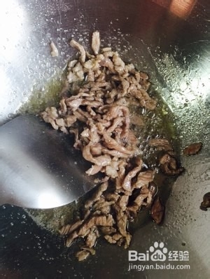 食补养生韭菜粉丝肉丝