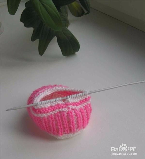 编织婴儿运动鞋教程