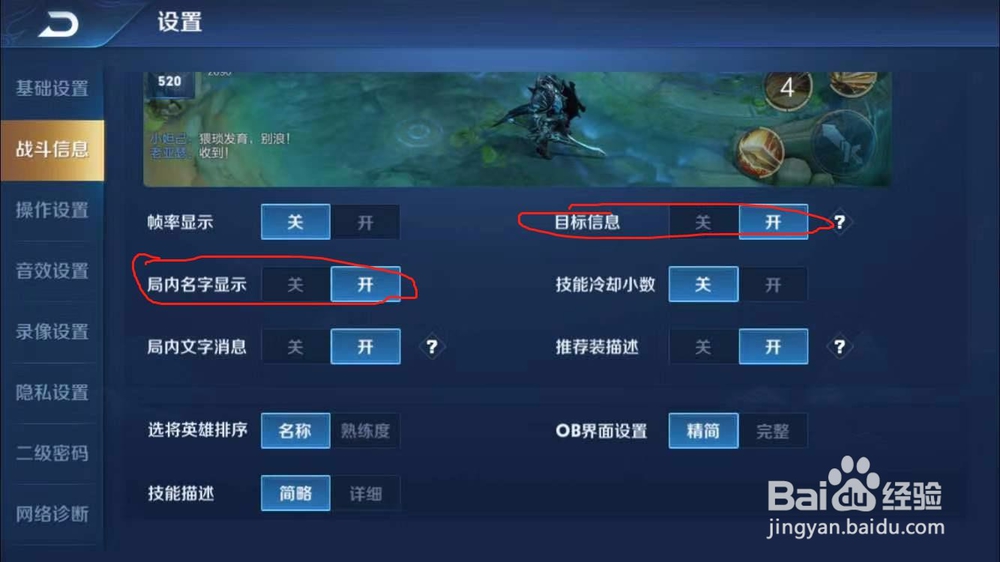 王者荣耀为啥别的玩家不显示名字