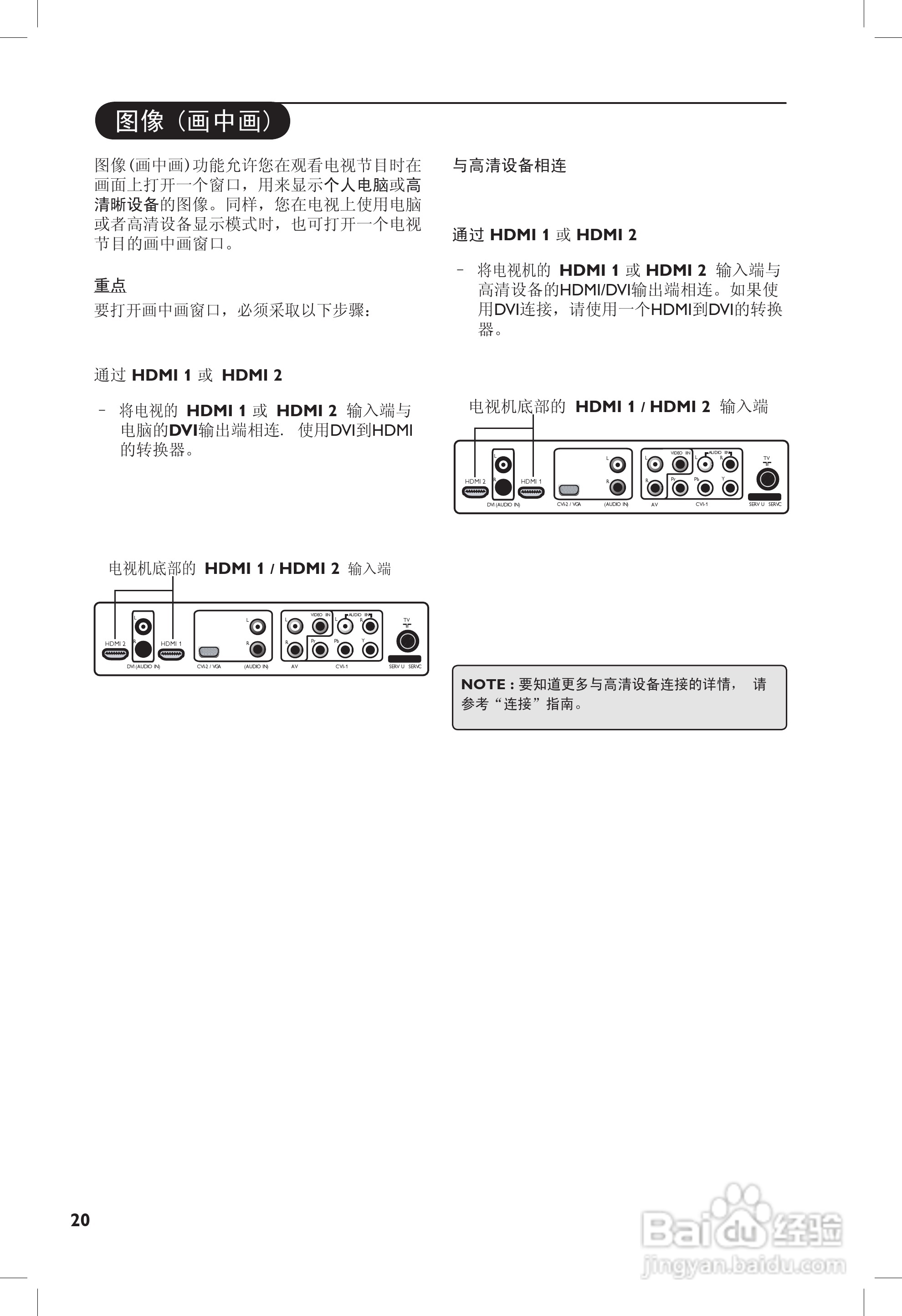 PHILIPS FLATTV电视机说明书:[3]