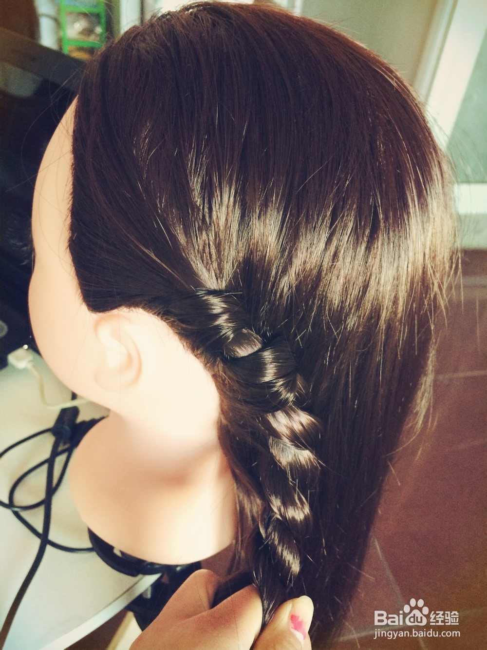 清纯韩式邻家女孩编发~