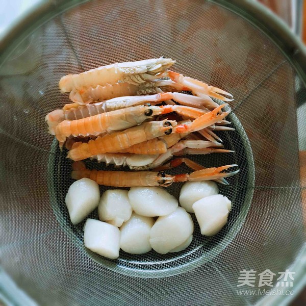 海鲜蔬菜粥的做法