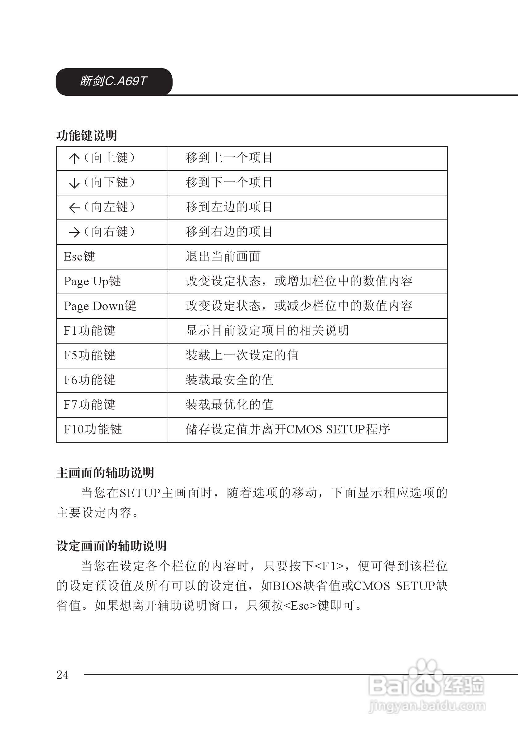 七彩虹C.A69T型主板说明书:[3]