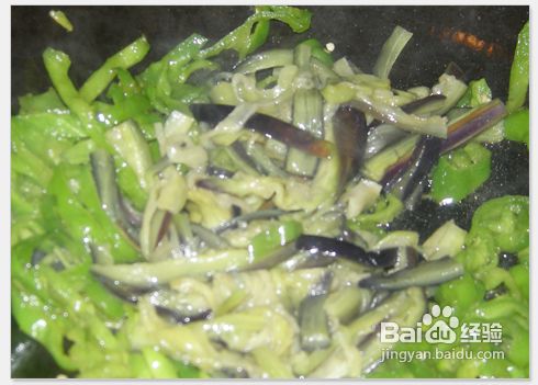 青椒茄丝怎么弄