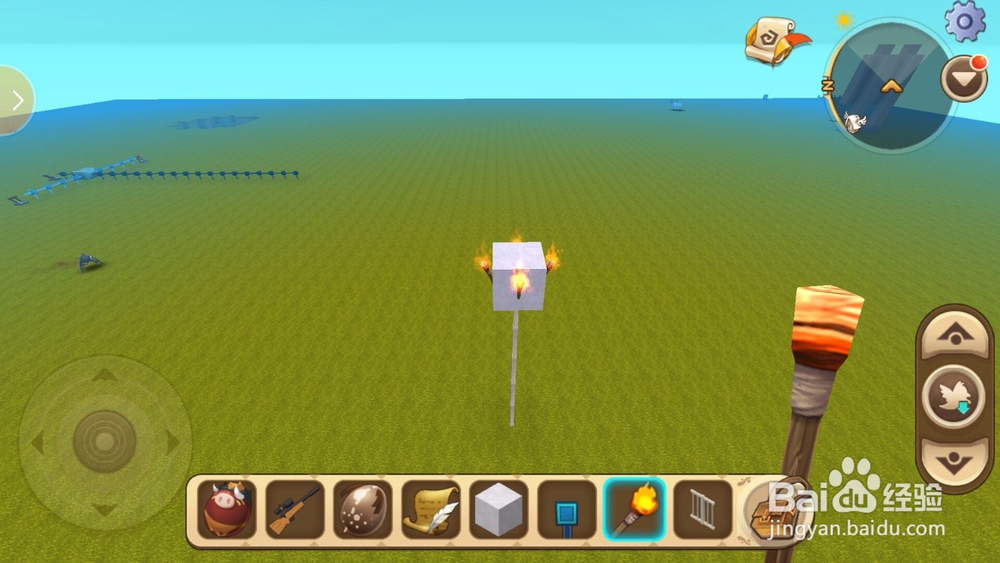 迷你世界白杨木围怎么用?