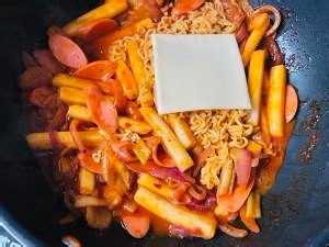 在家也能做的韩式辣炒年糕
