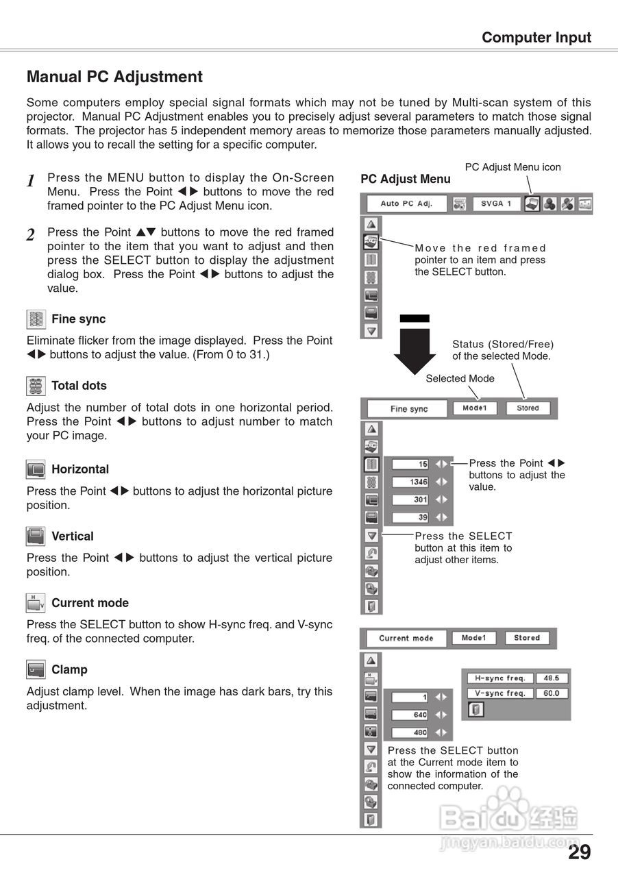 三洋 PLC-XW65K投影机说明书:[3]