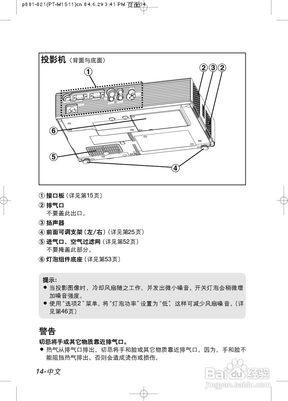 松下投影机PT-U1X87A型说明书:[2]