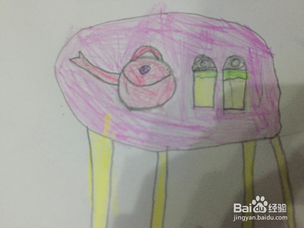 小孩子绘画茶具