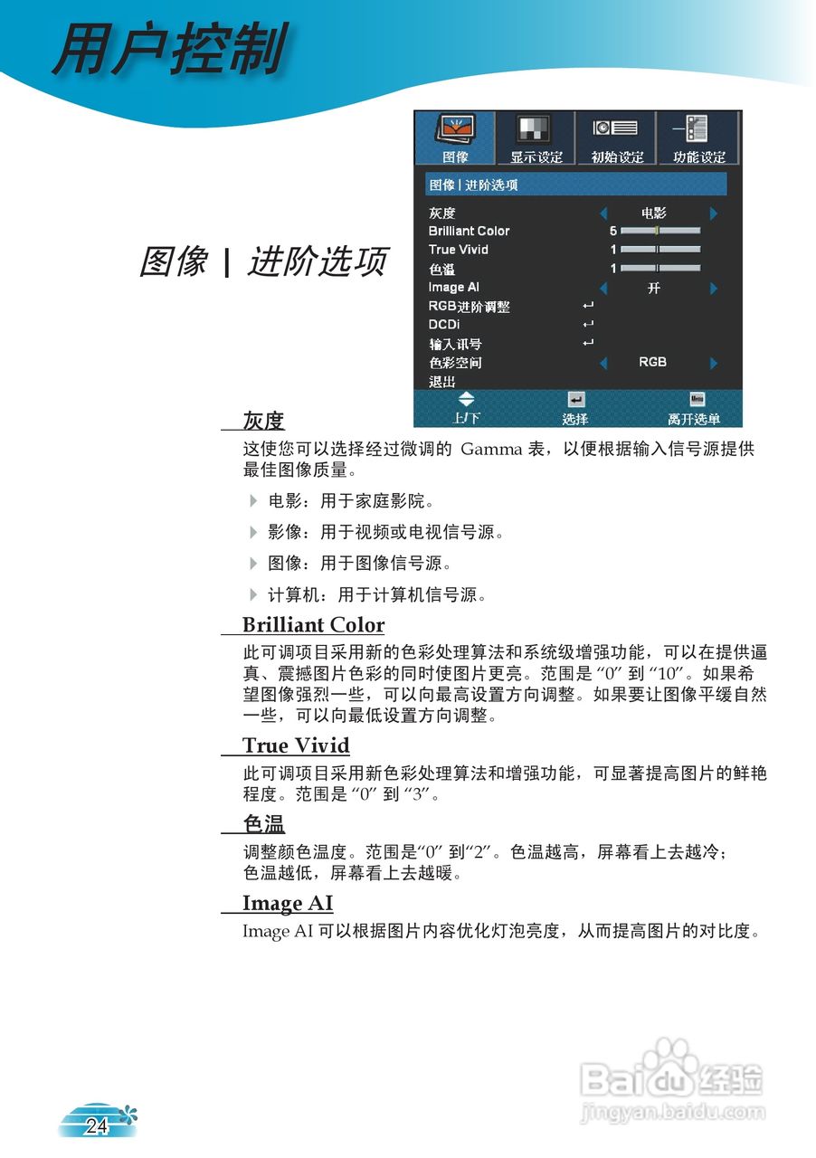 奥图码 HD73投影机说明书:[3]