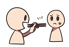 餐桌上的礼仪（拿好筷子）