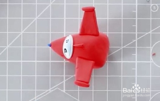 粘土手工超级飞侠乐迪的制作方法
