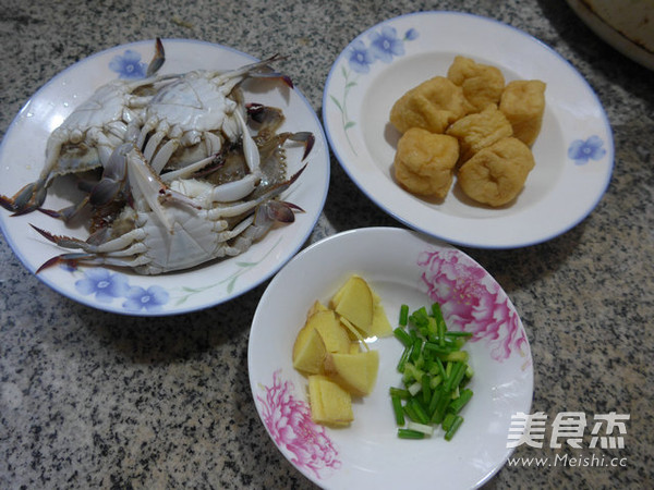 油豆腐炒螃蟹