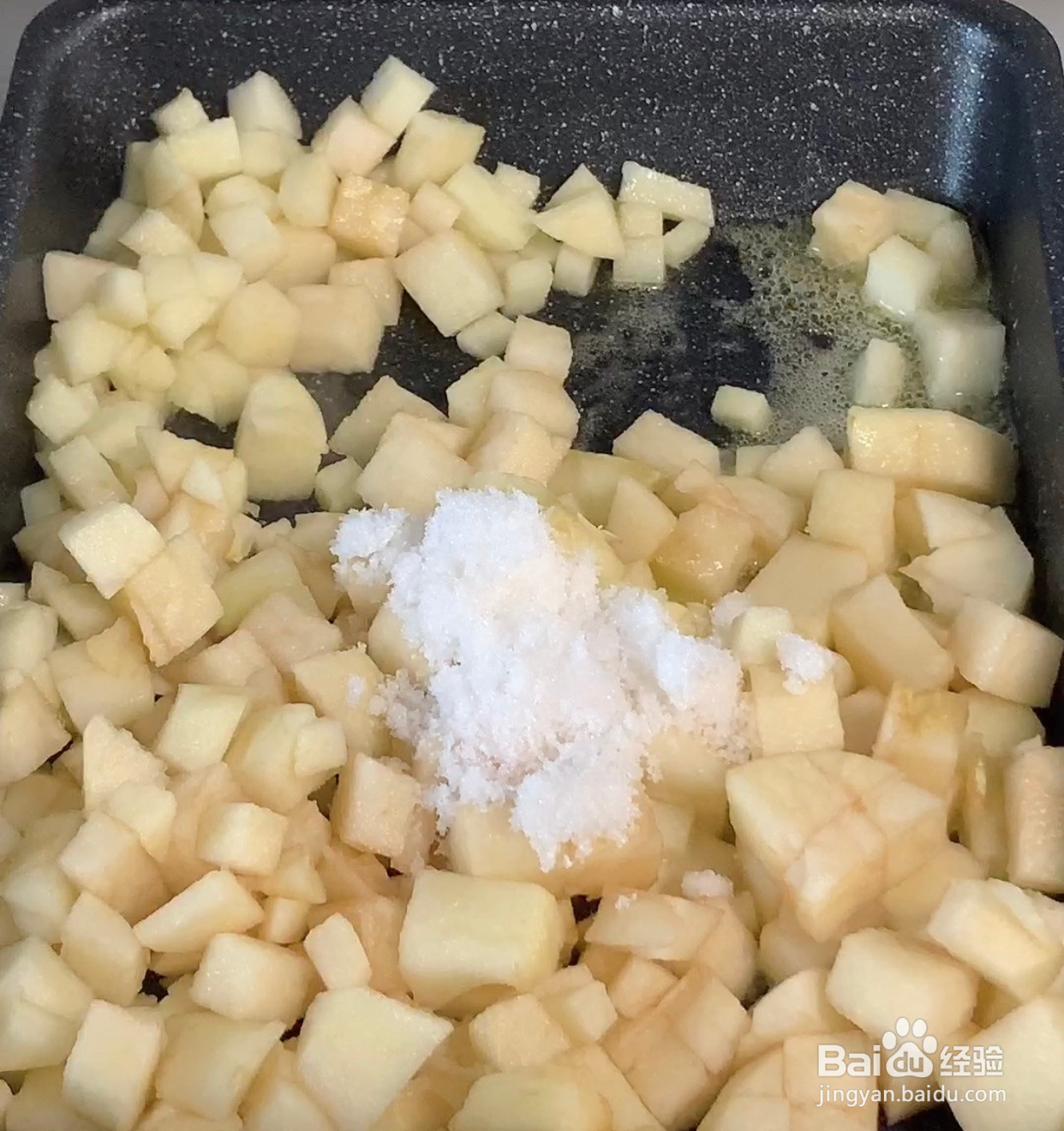 手抓饼苹果派的做法