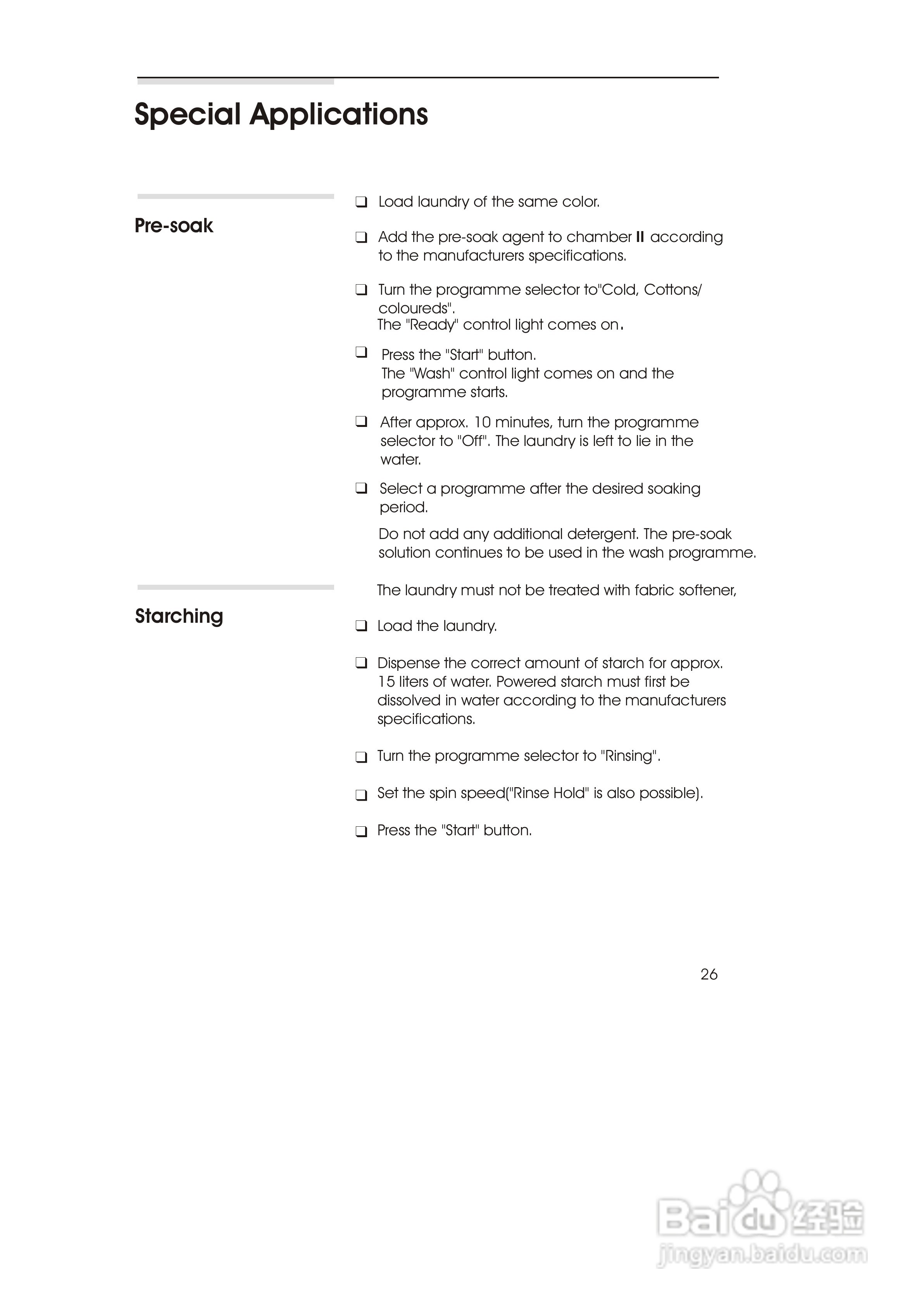 西门子TOPWM5200 洗衣机说明书:[3]