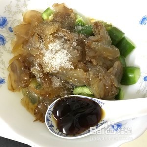 拌海蜇头的做法