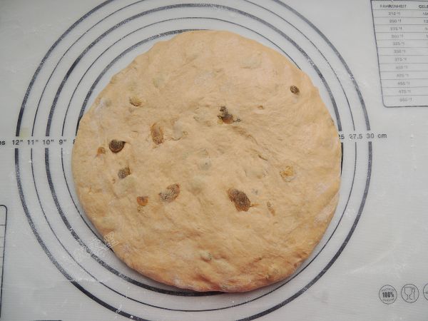 红糖葡萄干早餐卷